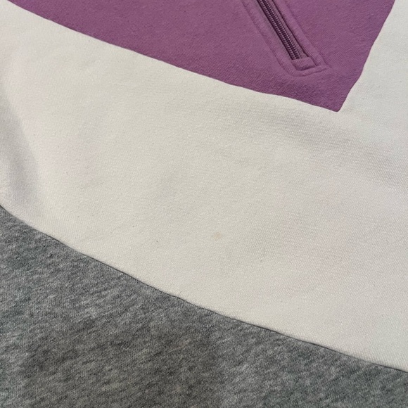 Fila Lavender Quarter-Zip Pullover - Picture 3 of 6